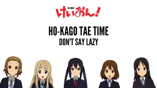 K-on don't say lazy [kanji/Romanji/indonesia]