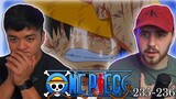 LUFFY VS USOPP WAS HEARTBREAKING... - One Piece Episode 235 & 236 REACTION + REVIEW!