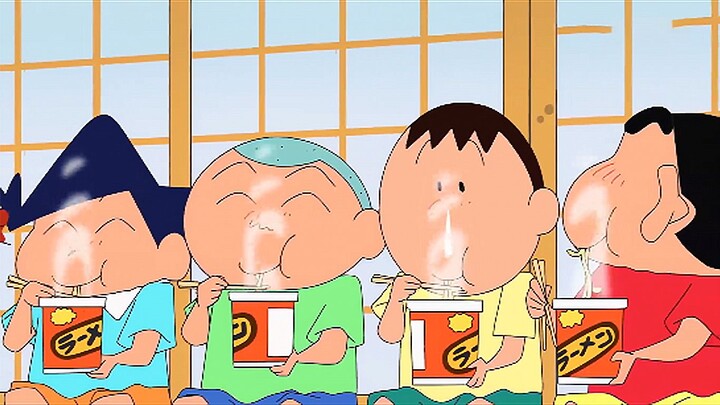"A bowl of steaming hot instant noodles can instantly fill all the emptiness."