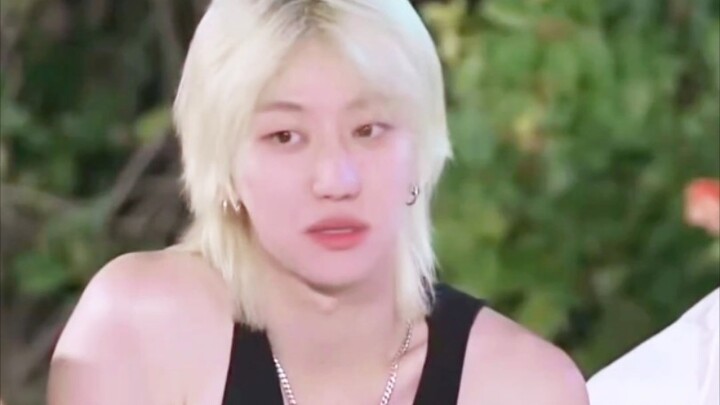 【Xu Minghao】This is my bare face with blonde hair!