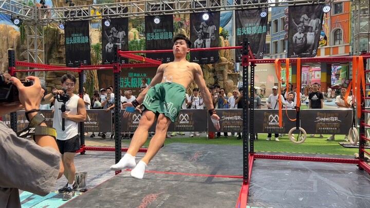 Nanjing Street Workout Semi-Final Moves Showcase [Finding a partner, lol] “About My Opponent Being Z