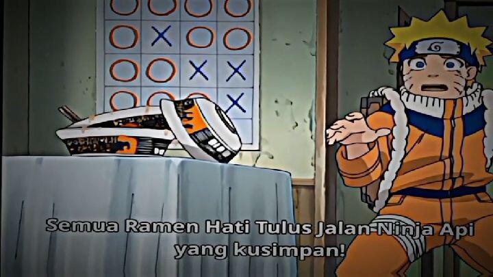 Buang Banyak Cakra perkara ramen wkwk,abis itu hujan Naruto 😆 🤣