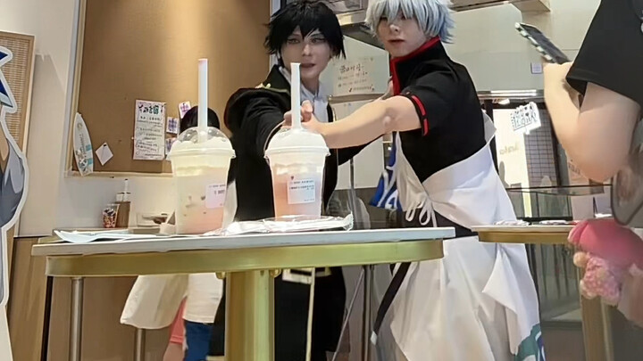 You guys are pretty creative with your Gintama check-in.