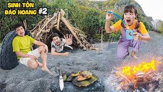 Hà Sam Sinh Tồn Đảo Hoang Không Đồ Ăn Nước Uống Ngày 2 - Anh Gấu Đỏ Kiệt Sức Vì Khát Nước