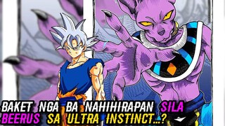 Bakit na hihirapan ang gods sa ultra instinct   beerus vs quitela