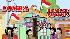 LOMBA PANJAT PINANG DULU AH ...