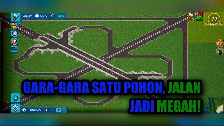 🌳 GARA-GARA SATU PILIHAN POHON, JALAN JADI MEGAH BANGET!