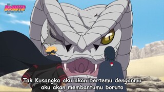 Boruto Two Blue Vortex Chapter 3 Terbaru - Munculnya Garaga Di Medan Pertempuran konoha  - Part 13