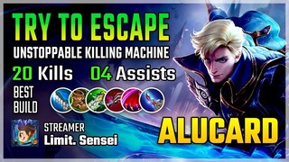 There's No Escape! Alucard Best Build 2020 Gameplay by Limit. Sensei | Diamond Giveaway