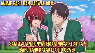 Teman masa kecilku ternyata cewek? Tanggal rilis Anime Tomo chan wa onnanoko | Anime Tomo is a girl