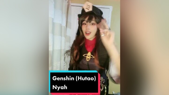 NYAHHH genshinimpact hutao  cosplay genshin  hutaocosplay genshincosplay genshinimpactcosplay anime gaming  minnvannadice