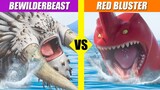 Bewilderbeast vs Red Bluster (Sea Beast) | SPORE