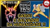 Garou evoluiu ainda mais?! A batalha final contra Saitama! - One Punch Man Mangá 163 / 208