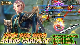 Aamon Mobile Legends , Aamon Maniac Gameplay 100% Broken - Mobile Legends Bang Bang