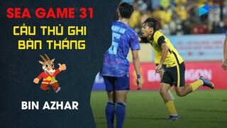 BIN AZHAR BẬT CAO ĐÁNH ĐẦU TUNG LƯỚI U23 SINGAPORE SAU QUẢ ĐÁ PHẠT GÓC