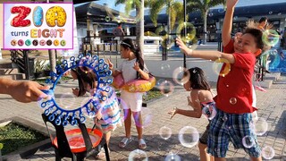 FUN WITH BUBBLES 😋🙃😃 Zia's 8th Birthday Party