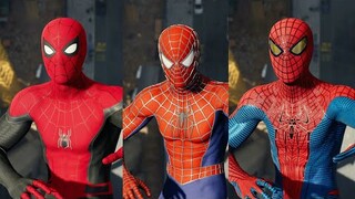 The Crane Mission (With the Multiverse Spider-Suits from Films) - Marvel's Spider-Man Remastered