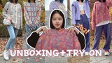 ♡ unboxing + try on quần áo Thu Đông 2021 | Vài món xinh xắn mình mới mua dạo gần đây ♡ Ly Nguyễn