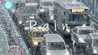 【4K/无特效】沉浸式の雨中世界