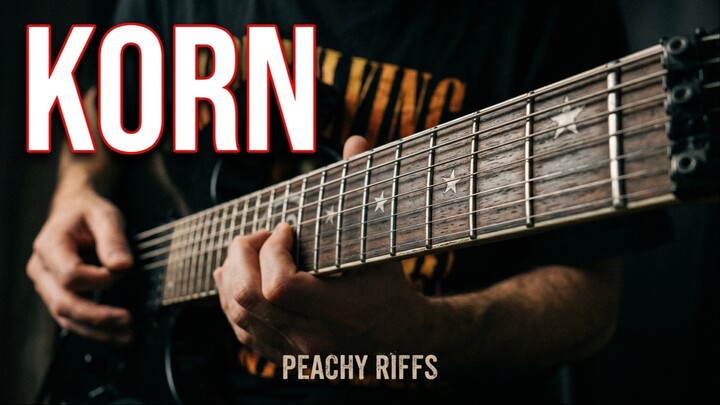 Korn - Life Is Peachy in 4 minutes (Guitar Riffs)