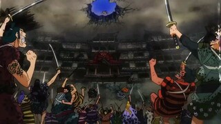 Everyone react to luffy defeating kaido