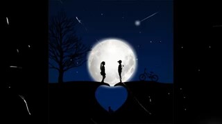 moonlight shine on Paris