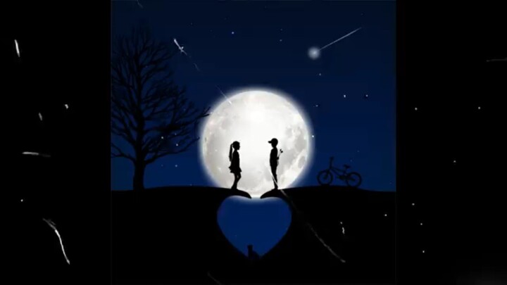 moonlight shine on Paris