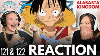 Water Luffy Is Here!! | ONE PIECE | Reaction 121 & 122