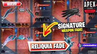 ✅Apex Legens Mobile Leaks Como Funciona la Reliquia de Fade | First Look at Signature Weapon TRAILER