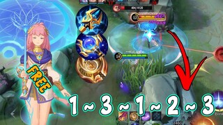 Kagura One Shot Combo 2023 | Kagura Beyond The Clouds Free? | MLBB