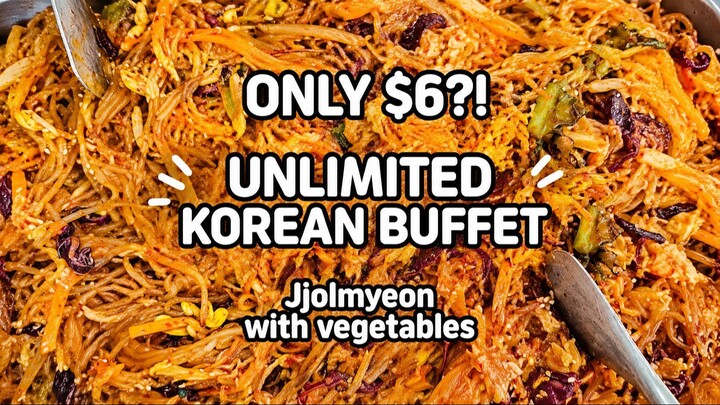 🍱 Today's Korean Office Lunch: Jjolmyeon With Vegetables!  #koreanfood