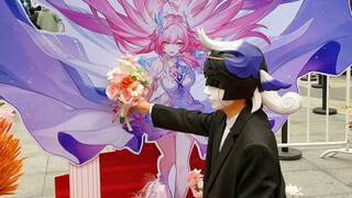 当我cos来古士给黄金裔献花？！