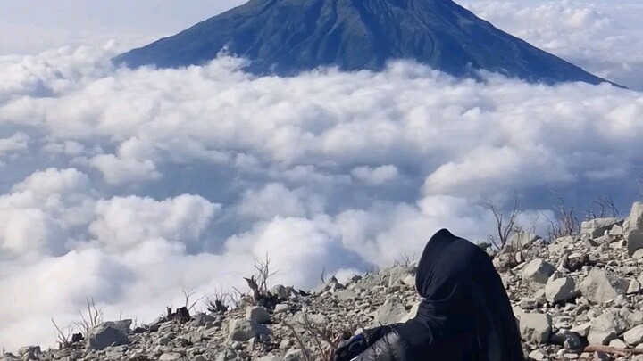 puncak gunung sindoro