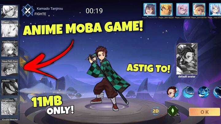 Demon Slayer Moba Game? | Mobile Version | 11Mb Lang to!