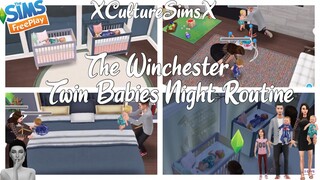 The Sims FreePlay - The Winchester Twin Babies Night Routine | XCultureSimsX