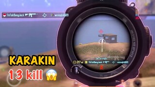 CHIKEN DINER KARAKIN MAP KILL 13 😱😱😱| PUBG Mobile