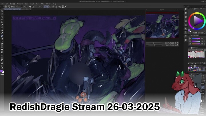 Redishdragie stream 26-03-2025 X4 C