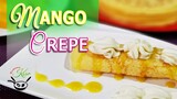 Mango Crepe | Sweet Mango Crepe With Whipped Cream | Dessert Mango Crepe