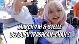 MARCH 7TH & STELLE HONKAI STAR RAIL BERBURU TRASHCAN-CHAN ! #JPOPENT
