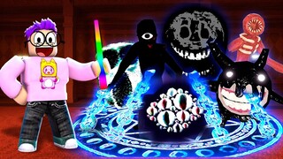 ALL CRUCIFIX USES In ROBLOX DOORS: HOTEL UPDATE!? (LANKYBOX REACTION!)