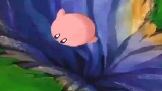 Kirby fell off the cliff, but Kamen Rider Blade