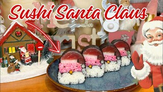 SANTA CLAUS SUSHI TUTORIAL