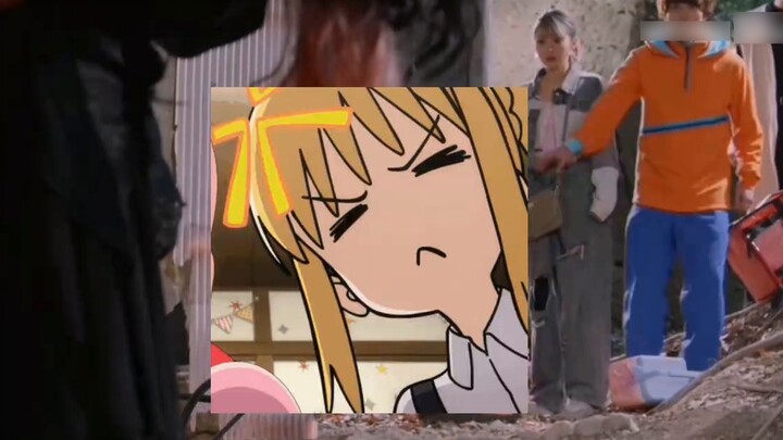 [Comments on the upcoming end of Kamen Rider Gabu] This ice is boring!