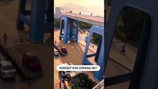 Ada yg tau ini dimana ? #jembatan ##shorts #short #youtubeshorts #youtubeshort #youtube #unique #fyp