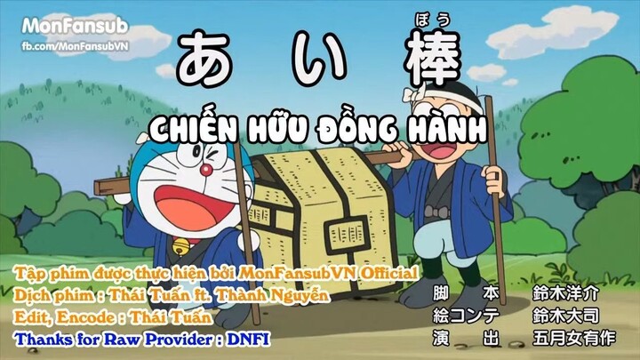 Doraemon Tập 541 (Vietsub): Chiến Hữu Đồng Hành, Loa Nói Dối Thành Thật