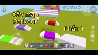 Rinnn xây map Parkour [Phần 1]||Rinnn MiniWorld