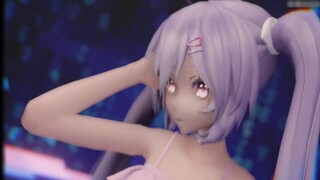 [MMD]Miku nhảy quyến rũ trong váy hồng và tất trắng|<PiNK CAT>