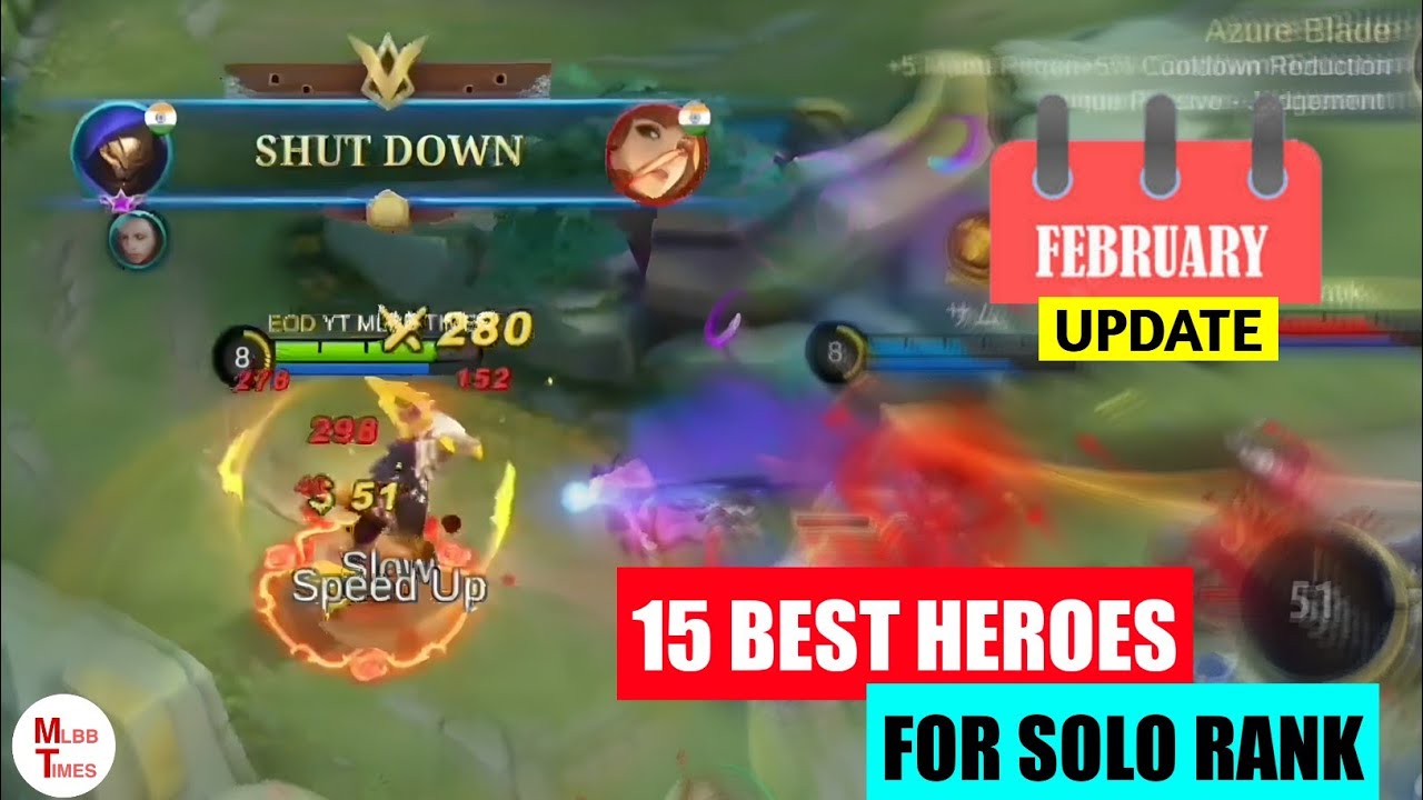 Best Heroes For Solo Rank Up 2023