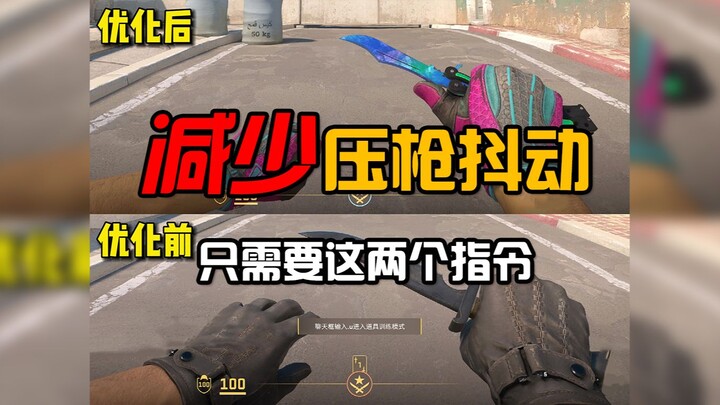 How to reduce recoil sway? Just these two commands are all you need!