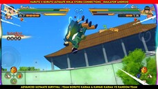 TEAM KARMA VS TEAM TAIJUTSU - NARUTO STORM CONNECTIONS ANDROID GAMEPLAY